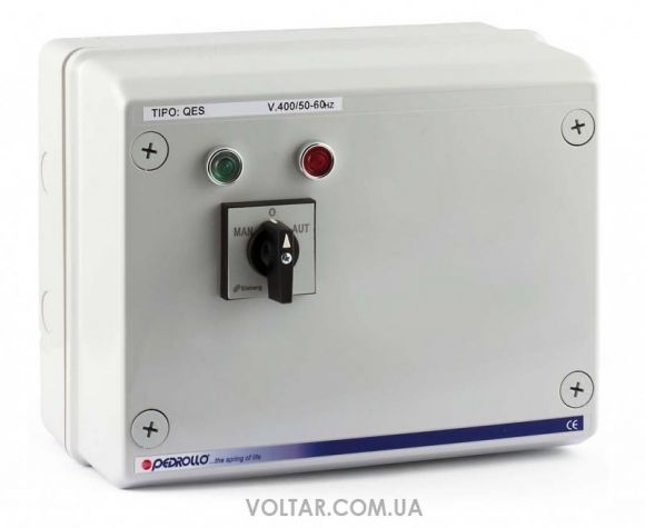 Пульт управления QES 300 для трёхфазных фекальных насосов Pedrollo в Уфе 
