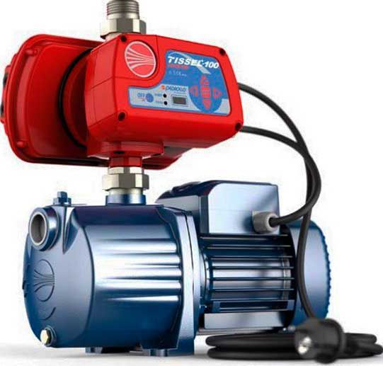 Установка повышения давления Pedrollo серии TISSEL TS1 - 2CP 25/130 в Уфе 