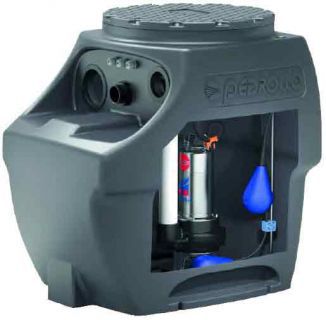 Станция накопления и подъёма сточных вод Pedrollo SAR 250-RXm 3/20 в Уфе 